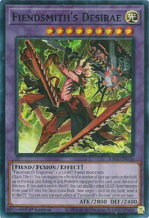 Fiendsmith's Desirae (RA04-EN056)  Super Rare