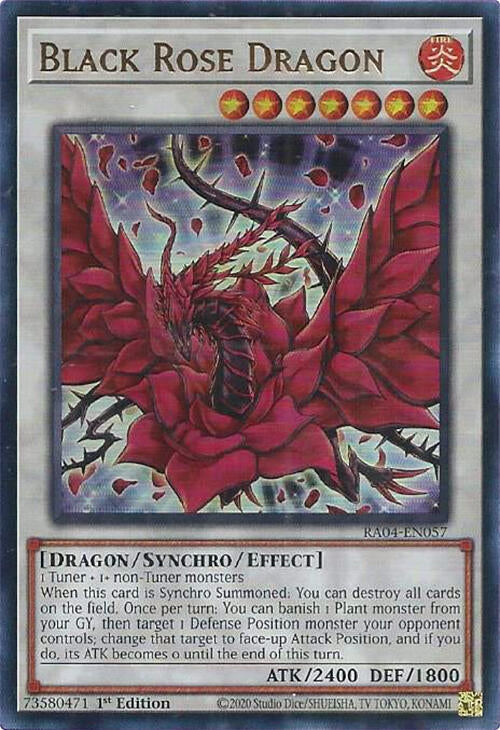 Black Rose Dragon  (RA04-EN057)  Ultra Rare