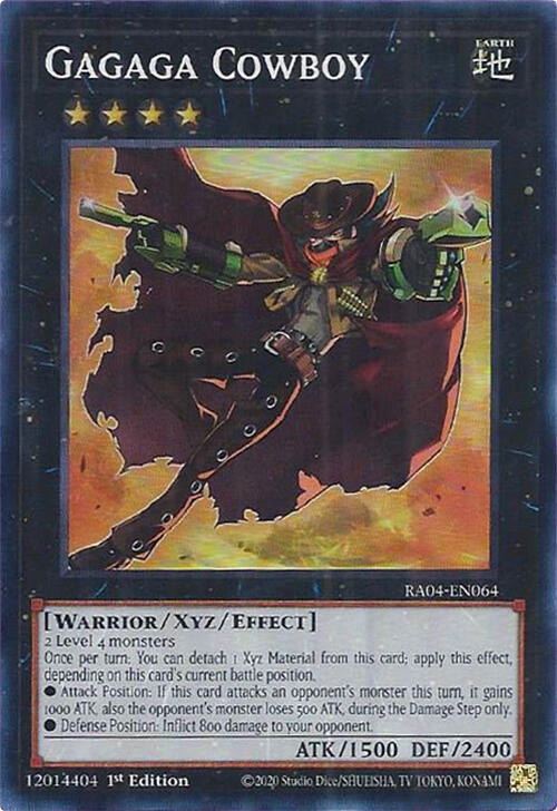 Gagaga Cowboy (RA04-EN064)  Super Rare