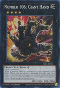 Number 106: Giant Hand (RA04-EN066)  Super Rare