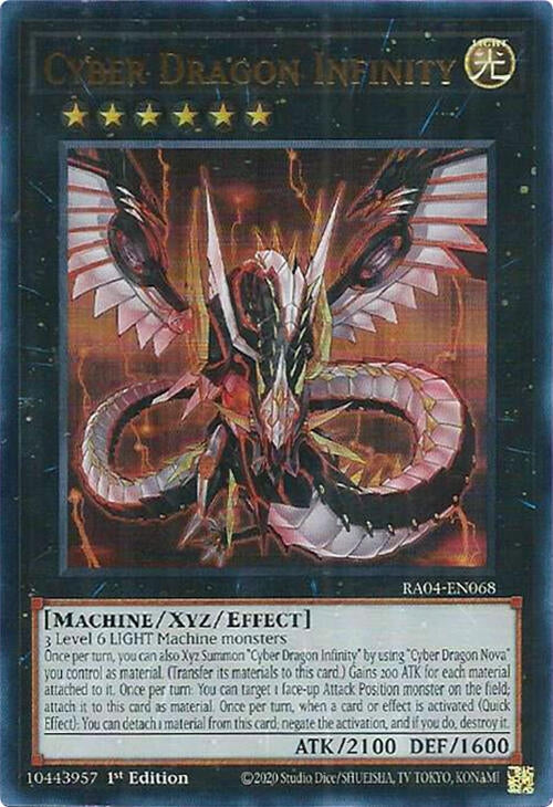 Cyber Dragon Infinity  (RA04-EN068)  Ultra Rare