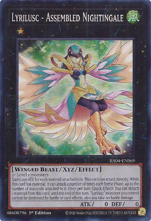 Lyrilusc - Assembled Nightingale (RA04-EN069)  Super Rare