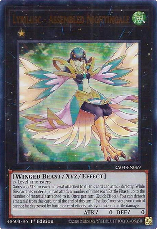 Lyrilusc - Assembled Nightingale  (RA04-EN069)  Ultra Rare