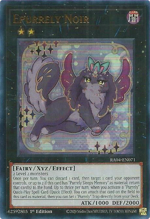 Epurrely Noir  (RA04-EN071)  Ultra Rare