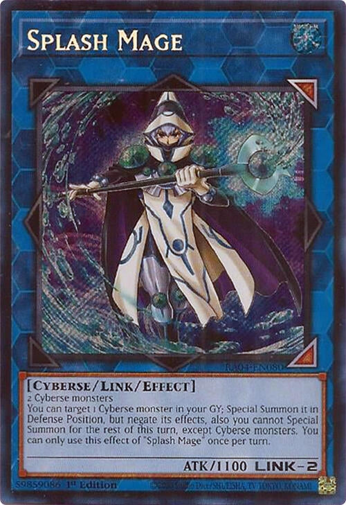 Splash Mage  (RA04-EN080)  Secret Rare