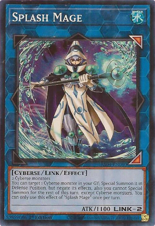 Splash Mage (RA04-EN080)  Super Rare