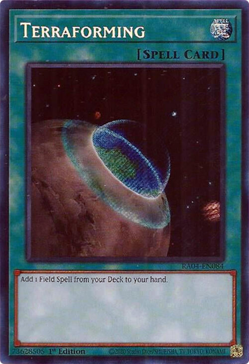 Terraforming  (RA04-EN084)  Secret Rare