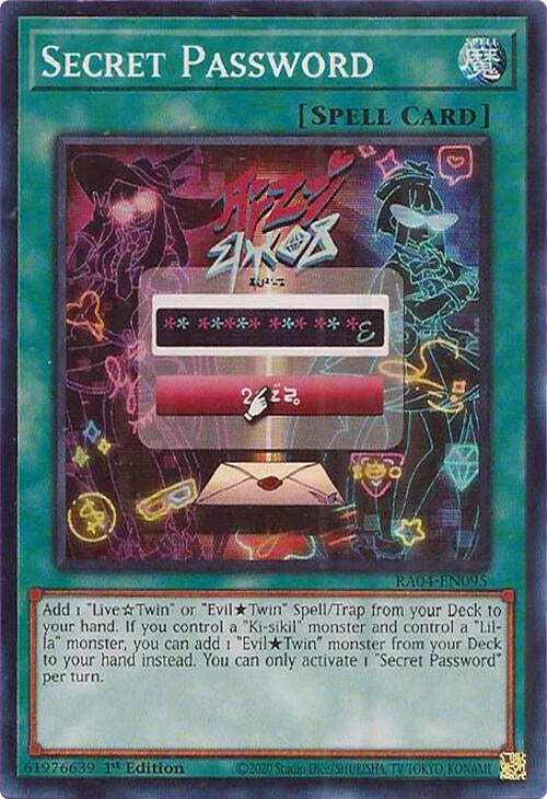 Secret Password (RA04-EN095)  Super Rare