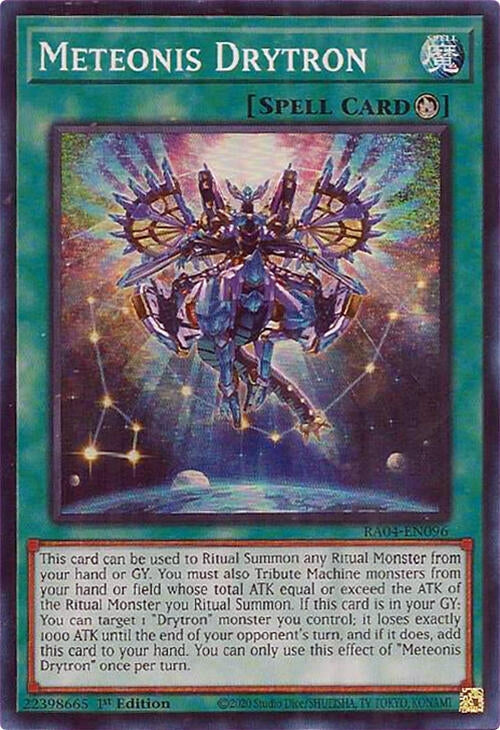 Meteonis Drytron (RA04-EN096)  Super Rare