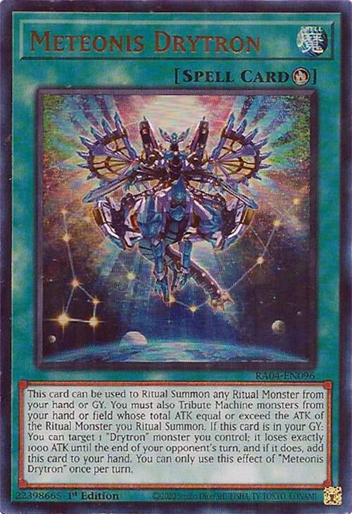 Meteonis Drytron  (RA04-EN096)  Ultra Rare