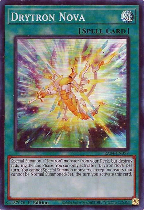 Drytron Nova (RA04-EN097)  Super Rare