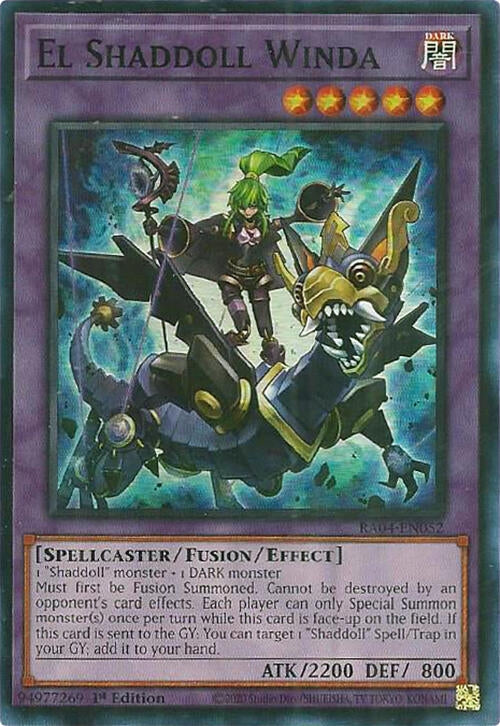 El Shaddoll Winda (RA04-EN052)  Super Rare