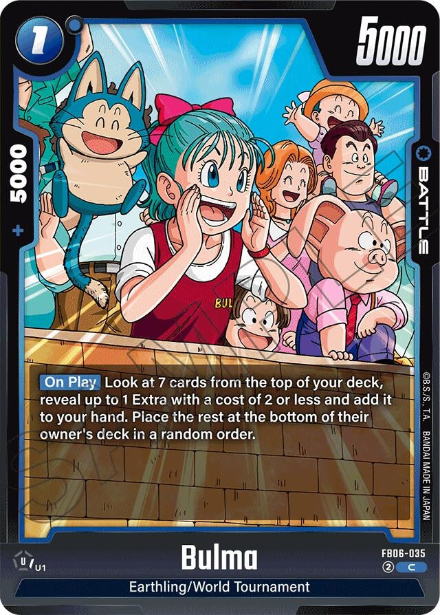 (FB06-035) Bulma - Common