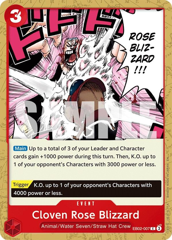 (EB02-007) Cloven Rose Blizzard - Common