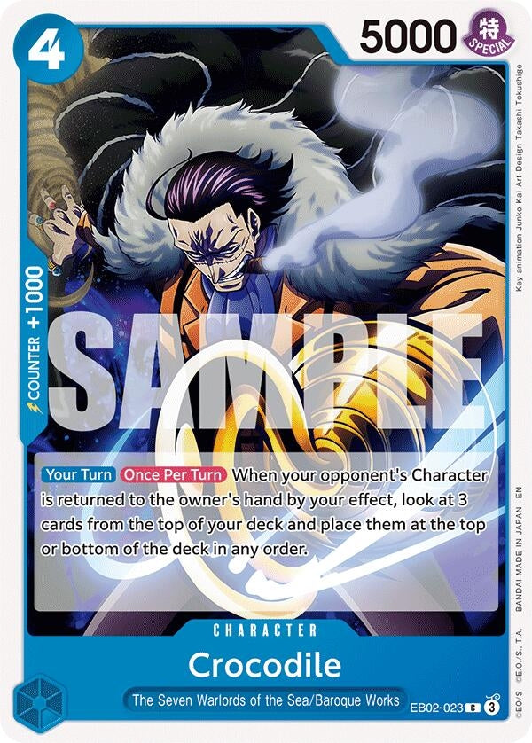 (EB02-023) Crocodile - Common
