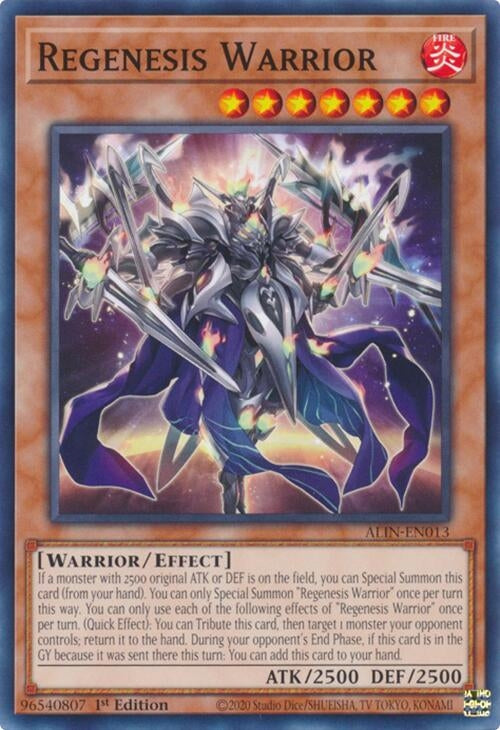 Regenesis Warrior (ALIN-EN013)  Common