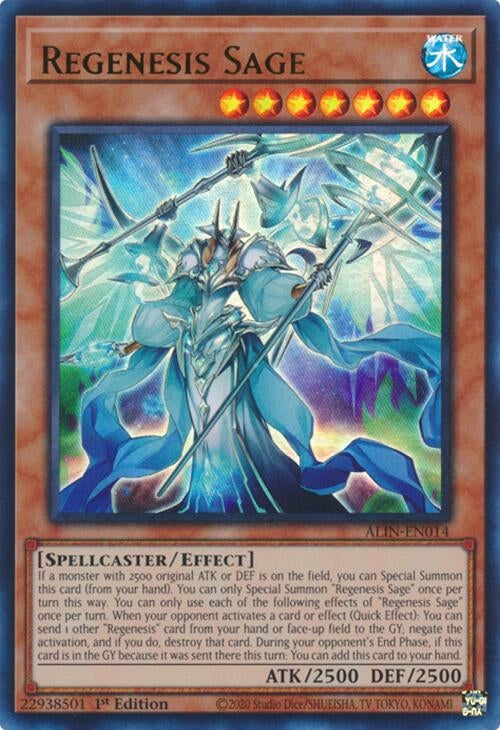 Regenesis Sage (ALIN-EN014)  Ultra Rare