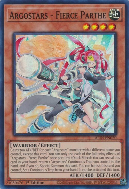 Argostars - Fierce Parthe (ALIN-EN020)  Super Rare
