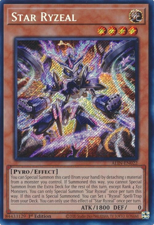 Star Ryzeal (ALIN-EN022)  Secret Rare
