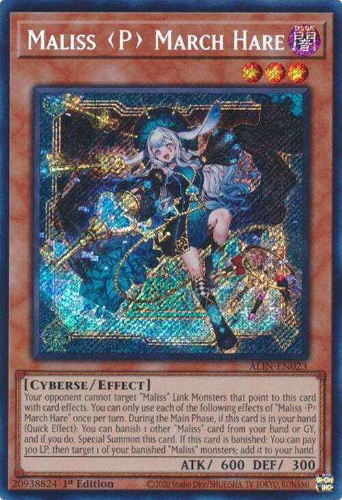 Maliss P March Hare (ALIN-EN023)  Secret Rare