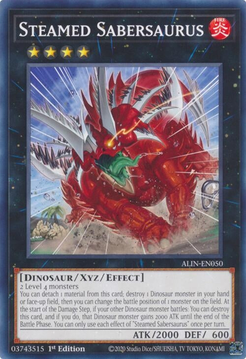 Steamed Sabersaurus (ALIN-EN050)  Common