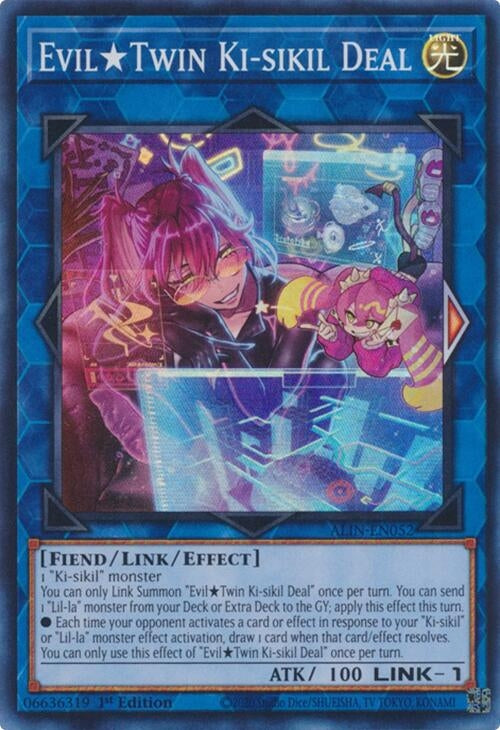 EvilTwin Ki-sikil Deal (ALIN-EN052)  Super Rare