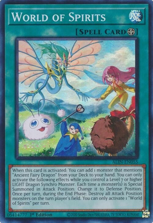 World of Spirits (ALIN-EN055)  Super Rare