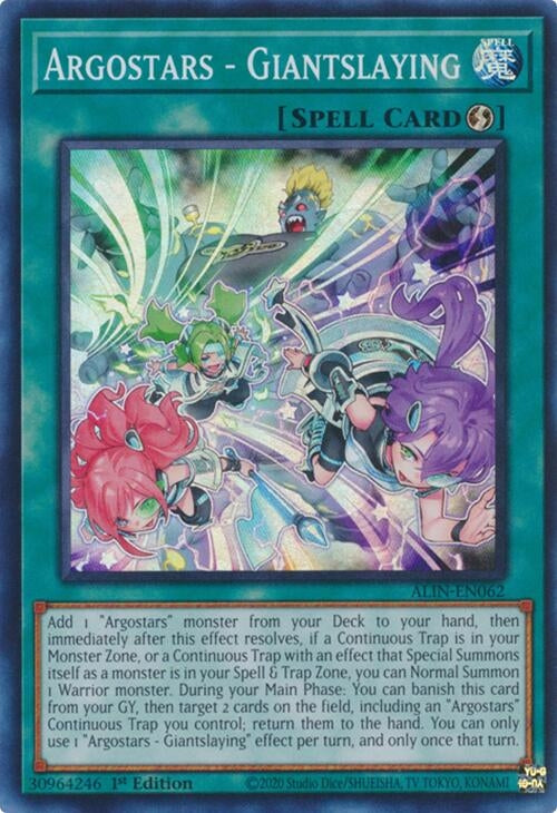 Argostars - Giantslaying (ALIN-EN062)  Super Rare