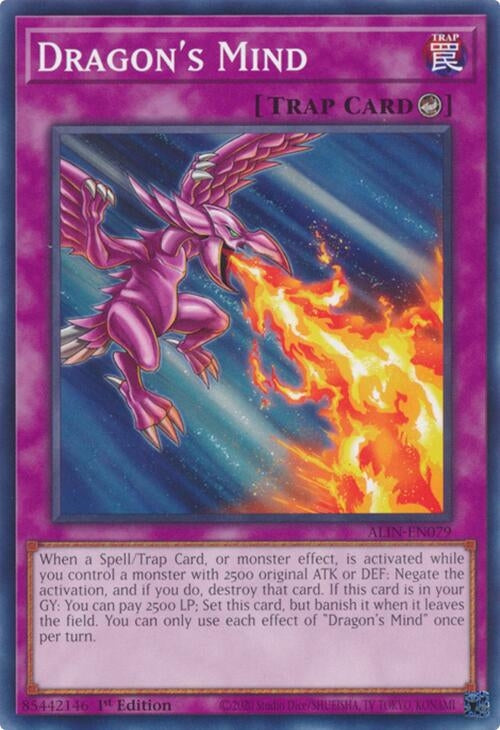 Dragon's Mind (ALIN-EN079)  Common