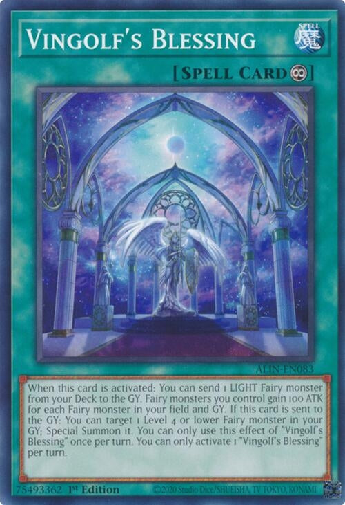 Vingolf's Blessing (ALIN-EN083)  Common