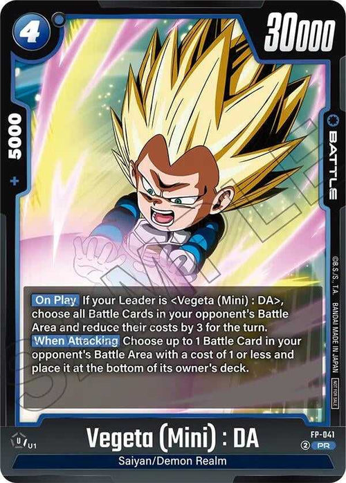 (FP-041) Vegeta (Mini) : DA