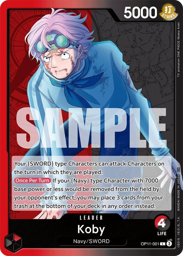 (OP11-001) Koby - Leader
