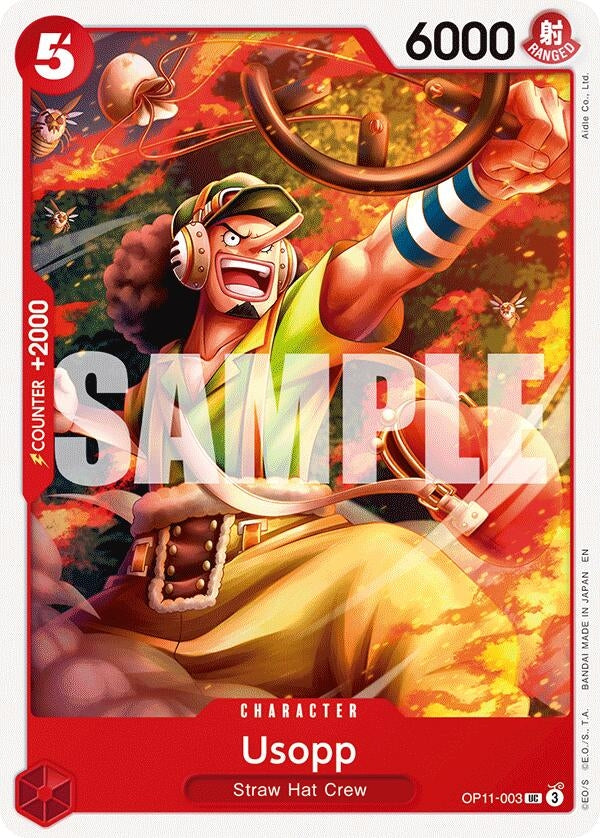 (OP11-003) Usopp - Uncommon