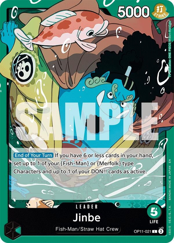 (OP11-021) Jinbe - Leader