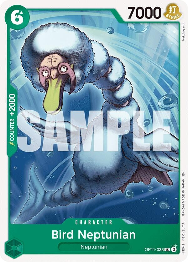 (OP11-033) Bird Neptunian - Uncommon