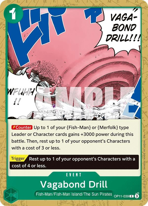 (OP11-039) Vagabond Drill - Common