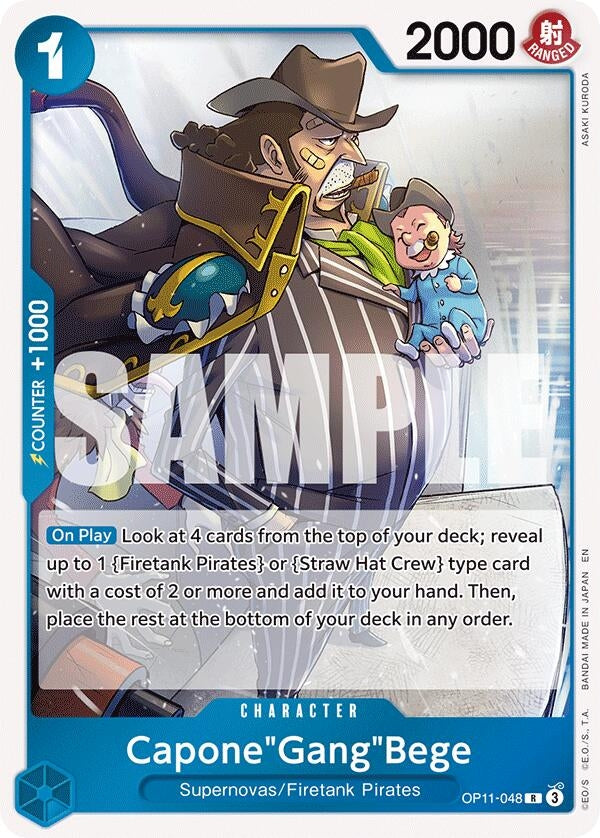 (OP11-048) Capone"Gang"Bege - Rare
