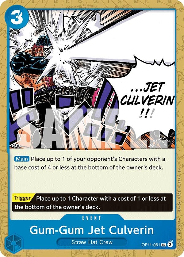 (OP11-061) Gum-Gum Jet Culverin - Uncommon
