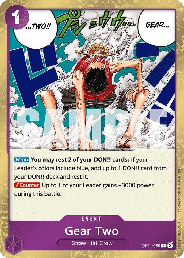 (OP11-080) Gear Two - Rare