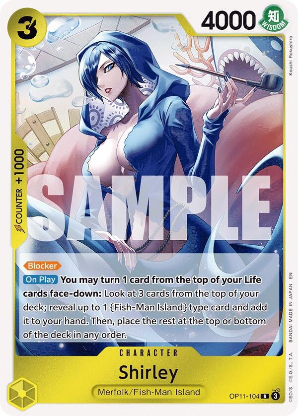 (OP11-104) Shirley - Rare