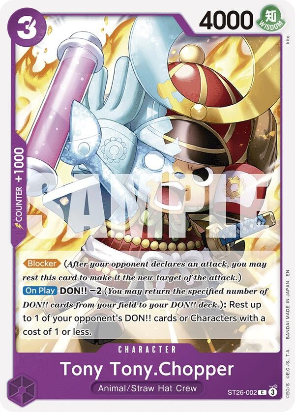 (ST26-002) Tony Tony.Chopper - Common