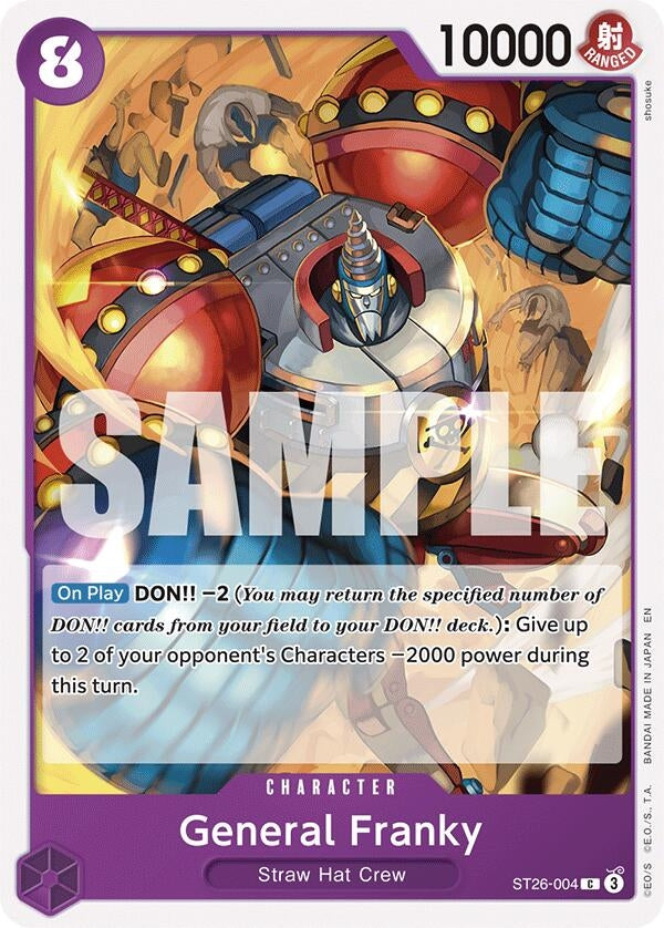 (ST26-004) General Franky - Common