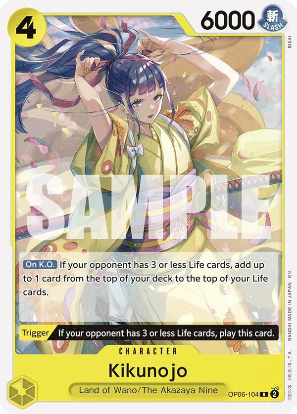 (OP06-104) Kikunojo (Normal) - Rare
