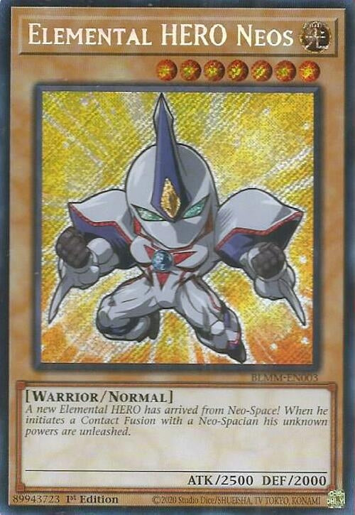 Elemental HERO Neos (BLMM-EN003)  Secret Rare