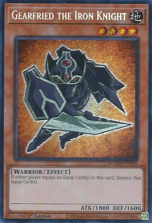 Gearfried the Iron Knight (BLMM-EN004)  Secret Rare