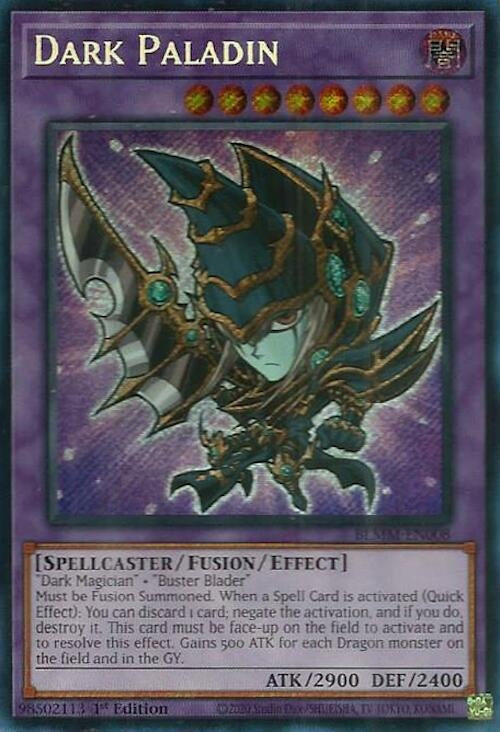 Dark Paladin (BLMM-EN008)  Secret Rare