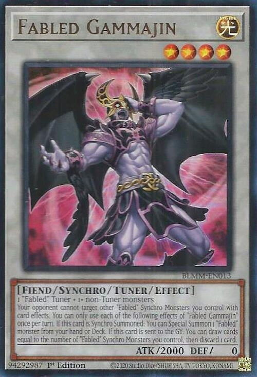 Fabled Gammajin (BLMM-EN013)  Ultra Rare