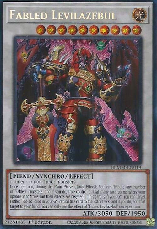 Fabled Levilazebul (BLMM-EN014)  Secret Rare