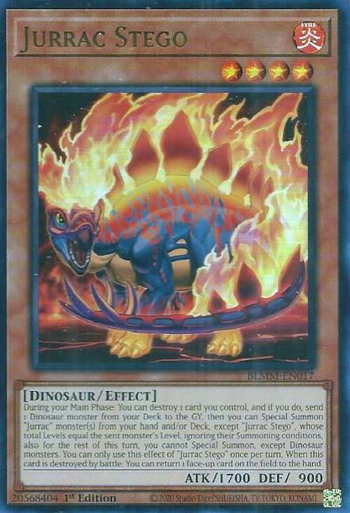 Jurrac Stego (BLMM-EN017)  Ultra Rare