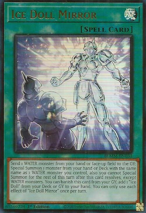 Ice Doll Mirror (BLMM-EN033)  Ultra Rare
